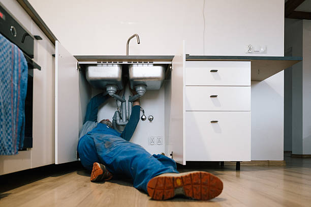 Professional Plumbing technician working in Centreville, VA